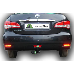 N120-A Лидер-плюс ТСУ для Nissan Almera G11 седан 2012-2018 без снятия и выреза бампера. Нагрузки: 1100/50 кг, масса фаркопа 15,66 кг (без электрики в комплекте)
