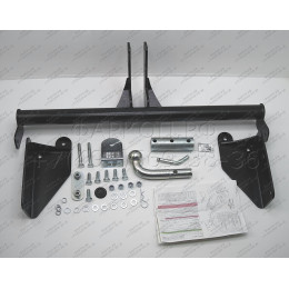 N122-BA TAVIALS ТСУ для Nissan X-Trail T32 2014-2022 без выреза бампера. Тип шара: C (оцинкованный, съемный). Нагрузки: 2000/75 кг, масса фаркопа 20,54 кг (без электрики 