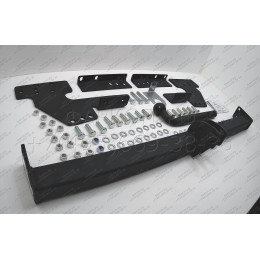 NS 22 AVTOS Фаркоп на Nissan NP300 2007-2013 без подрезки бампера. Тип шара: A. Нагрузки: 2500/100 кг, масса фаркопа 22 кг (без электрики в комплекте)