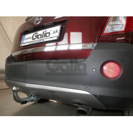 O065A GALIA Полностью оцинкованный фаркоп на Opel Antara 2006-2013, 2013-2017, Chevrolet Captiva 2006-2013, 2013-2018. Только для авто без запаски снизу. Подрозетник убирается з