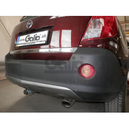 O065A GALIA Полностью оцинкованный фаркоп на Opel Antara 2006-2013, 2013-2017, Chevrolet Captiva 2006-2013, 2013-2018. Только для авто без запаски снизу. Подрозетник убирается з