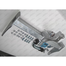 O065A GALIA Полностью оцинкованный фаркоп на Opel Antara 2006-2013, 2013-2017, Chevrolet Captiva 2006-2013, 2013-2018. Только для авто без запаски снизу. Подрозетник убирается з