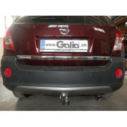 O065A GALIA Полностью оцинкованный фаркоп на Opel Antara 2006-2013, 2013-2017, Chevrolet Captiva 2006-2013, 2013-2018. Только для авто без запаски снизу. Подрозетник убирается з