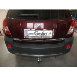 O065A GALIA Полностью оцинкованный фаркоп на Opel Antara 2006-2013, 2013-2017, Chevrolet Captiva 2006-2013, 2013-2018. Только для авто без запаски снизу. Подрозетник убирается з