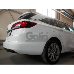 O068A GALIA Полностью оцинкованный фаркоп на Opel Astra K универсал 2016-2021. Подрозетник убирается за бампер. Тип шара: A. Установка без выреза бампера. Н