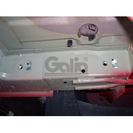 P029C GALIA Полностью оцинкованный фаркоп на Peugeot 206 хетчбек 2003-2010. Подрозетник убирается за бампер. Тип шара: C (горизонтальный съемный). Невидимы