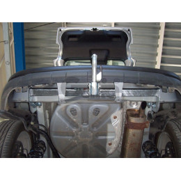 P038C GALIA Полностью оцинкованный фаркоп на Peugeot 207 универсал 2007-2012. Тип шара: C (горизонтальный съемный). Установка без выреза бампера. Нагрузки: 