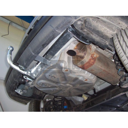 P038C GALIA Полностью оцинкованный фаркоп на Peugeot 207 универсал 2007-2012. Тип шара: C (горизонтальный съемный). Установка без выреза бампера. Нагрузки: 