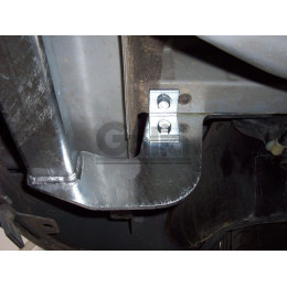 P038C GALIA Полностью оцинкованный фаркоп на Peugeot 207 универсал 2007-2012. Тип шара: C (горизонтальный съемный). Установка без выреза бампера. Нагрузки: 
