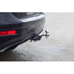 PCA-02-991122.00 PT GROUP Фаркоп на Volkswagen Touareg 2002-2018, Porsche Cayenne 2002-2017. Тип шара: E (легкосъемный шар под квадрат). Нагрузки: 3500/150 кг, масса фаркопа 17,4 кг (без 