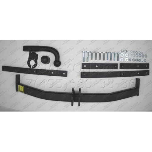 R-045 STEINHOF Фаркоп на Renault Latitude 2010-2015 без подрезки бампера. Тип шара: A. Нагрузки: 1700/80 кг, масса фаркопа 16,8 кг (без электрики в комплекте)