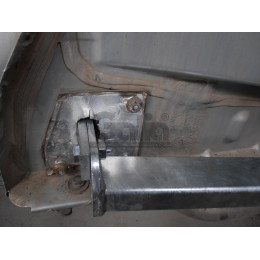 R068A GALIA Полностью оцинкованный фаркоп на Renault Grand Scenic II, Scenic II, Megane II хетчбек 2004-2009, в т.ч. модели с парктрониками. Подрозетник убирается за бамп