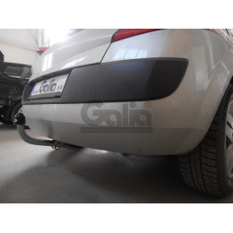 R068A GALIA Полностью оцинкованный фаркоп на Renault Grand Scenic II, Scenic II, Megane II хетчбек 2004-2009, в т.ч. модели с парктрониками. Подрозетник убирается за бамп