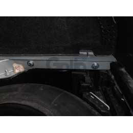 R068A GALIA Полностью оцинкованный фаркоп на Renault Grand Scenic II, Scenic II, Megane II хетчбек 2004-2009, в т.ч. модели с парктрониками. Подрозетник убирается за бамп