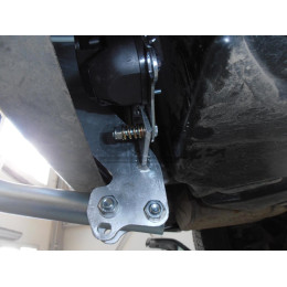 R068A GALIA Полностью оцинкованный фаркоп на Renault Grand Scenic II, Scenic II, Megane II хетчбек 2004-2009, в т.ч. модели с парктрониками. Подрозетник убирается за бамп