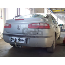 R070C GALIA Полностью оцинкованный фаркоп на Renault Laguna II лифтбек 2001-2008. Тип шара: C (горизонтальный съемный). Установка без снятия и выреза бампера. 