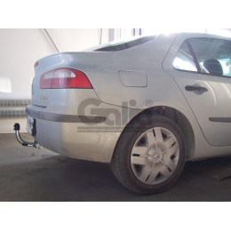R070C GALIA Полностью оцинкованный фаркоп на Renault Laguna II лифтбек 2001-2008. Тип шара: C (горизонтальный съемный). Установка без снятия и выреза бампера. 