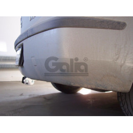 R070C GALIA Полностью оцинкованный фаркоп на Renault Laguna II лифтбек 2001-2008. Тип шара: C (горизонтальный съемный). Установка без снятия и выреза бампера. 