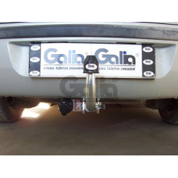 R070C GALIA Полностью оцинкованный фаркоп на Renault Laguna II лифтбек 2001-2008. Тип шара: C (горизонтальный съемный). Установка без снятия и выреза бампера. 