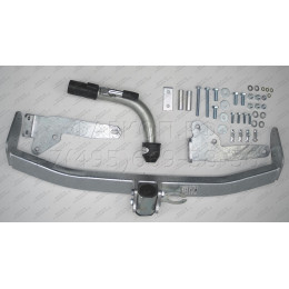 R070C GALIA Полностью оцинкованный фаркоп на Renault Laguna II лифтбек 2001-2008. Тип шара: C (горизонтальный съемный). Установка без снятия и выреза бампера. 