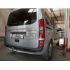 R086C GALIA Полностью оцинкованный фаркоп на Renault Kangoo 2010-2021, Mercedes Citan 2012-2021. Тип шара: C (горизонтальный съемный). Установка без снятия и выреза бампера. Нагрузки: 1200/75 кг, масса фаркопа 16,97 кг