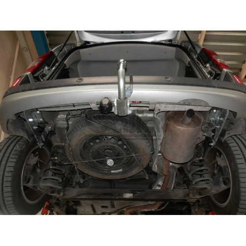 R086C GALIA Полностью оцинкованный фаркоп на Renault Kangoo 2010-2021, Mercedes Citan 2012-2021. Тип шара: C (горизонтальный съемный). Установка без снятия и выреза бампера. Нагрузки: 1200/75 кг, масса фаркопа 16,97 кг