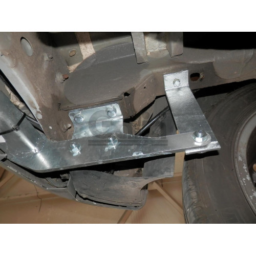 R086C GALIA Полностью оцинкованный фаркоп на Renault Kangoo 2010-2021, Mercedes Citan 2012-2021. Тип шара: C (горизонтальный съемный). Установка без снятия и выреза бампера. Нагрузки: 1200/75 кг, масса фаркопа 16,97 кг