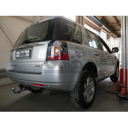 R094C GALIA Полностью оцинкованный фаркоп на Land Rover Freelander II 2008-2015. Тип шара: C (горизонтальный съемный). Невидимый вырез бампера. Нагрузки: 2300/145 кг, 