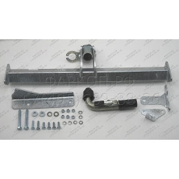 R094C GALIA Полностью оцинкованный фаркоп на Land Rover Freelander II 2008-2015. Тип шара: C (горизонтальный съемный). Невидимый вырез бампера. Нагрузки: 2300/145 кг, 