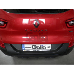 R095C GALIA Полностью оцинкованный фаркоп на Renault Kadjar 2015-2022. Подрозетник убирается за бампер. Тип шара: C (горизонтальный съемный). Установка без в