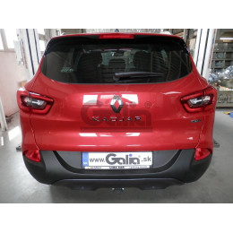 R095C GALIA Полностью оцинкованный фаркоп на Renault Kadjar 2015-2022. Подрозетник убирается за бампер. Тип шара: C (горизонтальный съемный). Установка без в