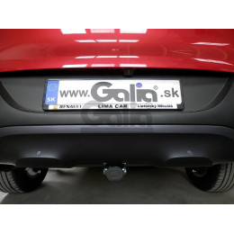 R095C GALIA Полностью оцинкованный фаркоп на Renault Kadjar 2015-2022. Подрозетник убирается за бампер. Тип шара: C (горизонтальный съемный). Установка без в
