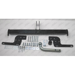 R101As АвтоСтандарт Фаркоп с оцинкованным шаром на Renault Duster 2012-2015, 2015-2021, 2021-2022, Nissan Terrano 2014-2022. Требуется подрезка бампера. Тип шара: A. Нагрузки: 12