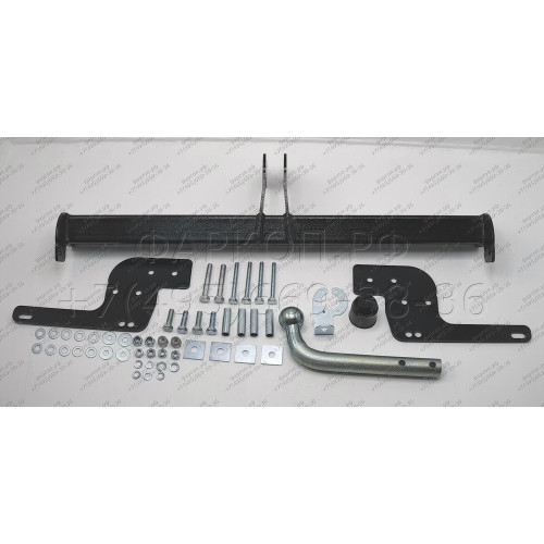 R101As АвтоСтандарт Фаркоп с оцинкованным шаром на Renault Duster 2012-2015, 2015-2021, 2021-2022, Nissan Terrano 2014-2022. Требуется подрезка бампера. Тип шара: A. Нагрузки: 1250/75 кг, масса фаркопа 13,7 кг (без электрики в комплекте)