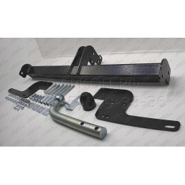 R101As АвтоСтандарт Фаркоп с оцинкованным шаром на Renault Duster 2012-2015, 2015-2021, 2021-2022, Nissan Terrano 2014-2022. Требуется подрезка бампера. Тип шара: A. Нагрузки: 12