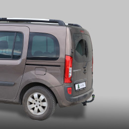 R112-A Лидер-плюс ТСУ для Renault Kangoo 2008-2021, Mercedes Citan 2012-2021 без снятия и выреза бампера. Нагрузки: 1300/75 кг, масса фаркопа 16 кг (без электрики в комплек