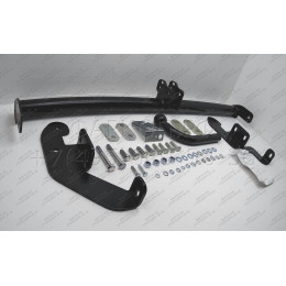 R112-A Лидер-плюс ТСУ для Renault Kangoo 2008-2021, Mercedes Citan 2012-2021 без снятия и выреза бампера. Нагрузки: 1300/75 кг, масса фаркопа 16 кг (без электрики в комплек
