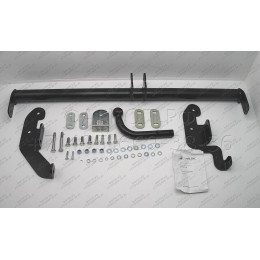 R112-A Лидер-плюс ТСУ для Renault Kangoo 2008-2021, Mercedes Citan 2012-2021 без снятия и выреза бампера. Нагрузки: 1300/75 кг, масса фаркопа 16 кг (без электрики в комплек