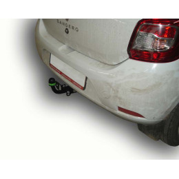R114-A Лидер-плюс ТСУ для Renault Logan I седан 2005-2014, Logan II седан 2014-2022 (без выреза бампера), Renault Sandero 2014-2022, Renault Sandero Stepway 2014-2022 (требуется вырез в бампер