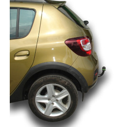 R114-A Лидер-плюс ТСУ для Renault Logan I седан 2005-2014, Logan II седан 2014-2022 (без выреза бампера), Renault Sandero 2014-2022, Renault Sandero Stepway 2014-2022 (требуется вырез в бампер
