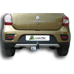 R114-A Лидер-плюс ТСУ для Renault Logan I седан 2005-2014, Logan II седан 2014-2022 (без выреза бампера), Renault Sandero 2014-2022, Renault Sandero Stepway 2014-2022 (требуется вырез в бампер