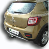 R114-A Лидер-плюс ТСУ для Renault Logan I седан 2005-2014, Logan II седан 2014-2022 (без выреза бампера), Renault Sandero 2014-2022, Renault Sandero Stepway 2014-2022 (требуется вырез в бампере). Нагрузки: 1200/75 кг, масса фаркопа 13,22 кг (без электрики