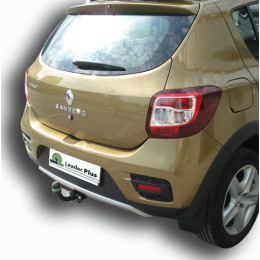 R114-A Лидер-плюс ТСУ для Renault Logan I седан 2005-2014, Logan II седан 2014-2022 (без выреза бампера), Renault Sandero 2014-2022, Renault Sandero Stepway 2014-2022 (требуется вырез в бампер