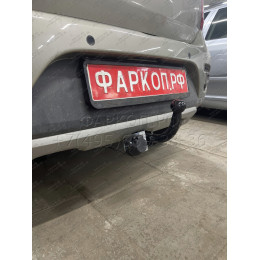 R114-A Лидер-плюс ТСУ для Renault Logan I седан 2005-2014, Logan II седан 2014-2022 (без выреза бампера), Renault Sandero 2014-2022, Renault Sandero Stepway 2014-2022 (требуется вырез в бампер