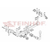 S-377 STEINHOF Фаркоп на Nissan Pixo 2009-2013, Suzuki Alto 2009-2014. Требуется подрезка бампера. Тип шара: AH (горизонтальное быстросъемное крепление шара на ключе). Нагрузки: 600/50 кг, масса фаркопа 13,4 кг (без электрики в комплекте)