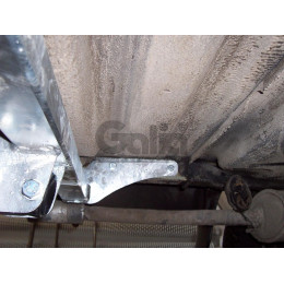 S083C GALIA Полностью оцинкованный фаркоп на Skoda Felicia универсал/фургон 1996-2002. Тип шара: C (горизонтальный съемный). Установка без снятия и выреза б