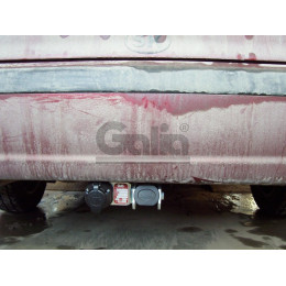 S083C GALIA Полностью оцинкованный фаркоп на Skoda Felicia универсал/фургон 1996-2002. Тип шара: C (горизонтальный съемный). Установка без снятия и выреза б