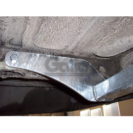 S083C GALIA Полностью оцинкованный фаркоп на Skoda Felicia универсал/фургон 1996-2002. Тип шара: C (горизонтальный съемный). Установка без снятия и выреза б