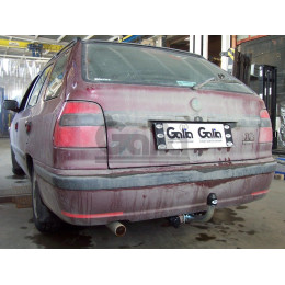 S083C GALIA Полностью оцинкованный фаркоп на Skoda Felicia универсал/фургон 1996-2002. Тип шара: C (горизонтальный съемный). Установка без снятия и выреза б