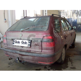S083C GALIA Полностью оцинкованный фаркоп на Skoda Felicia универсал/фургон 1996-2002. Тип шара: C (горизонтальный съемный). Установка без снятия и выреза б